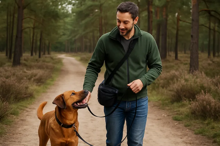 Betrokken hondentrainer in epe voor ontspannen wandelingen en betrouwbaar gedrag