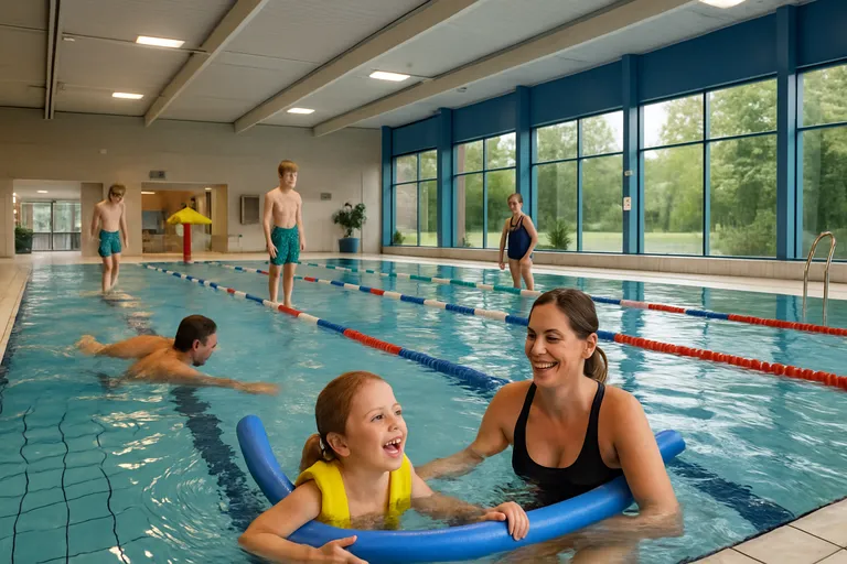 Binnen zwemmen in epe: ontspannen, sporten en spelen voor het hele gezin