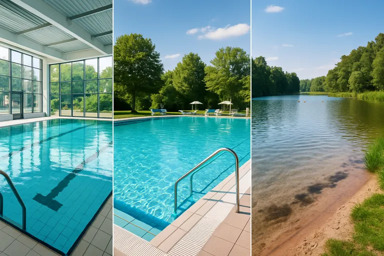 Kies het juiste bad: binnen, buiten of natuurwater