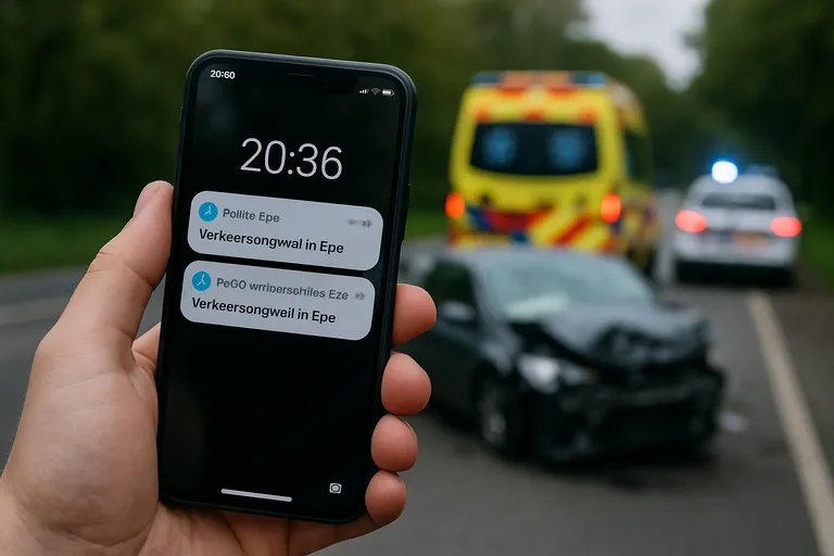 Nieuws en meldingen volgen uit epe